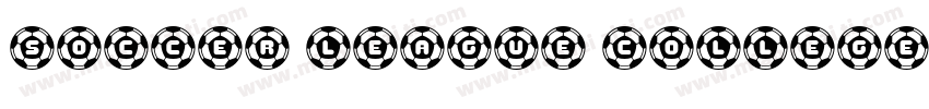 Soccer League College Regular字体转换